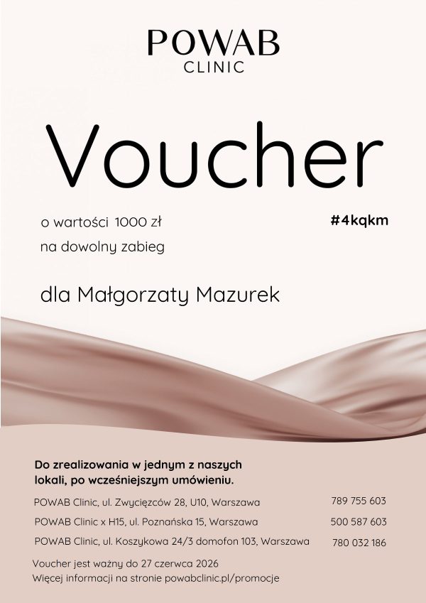 Voucher na dowolną kwotę