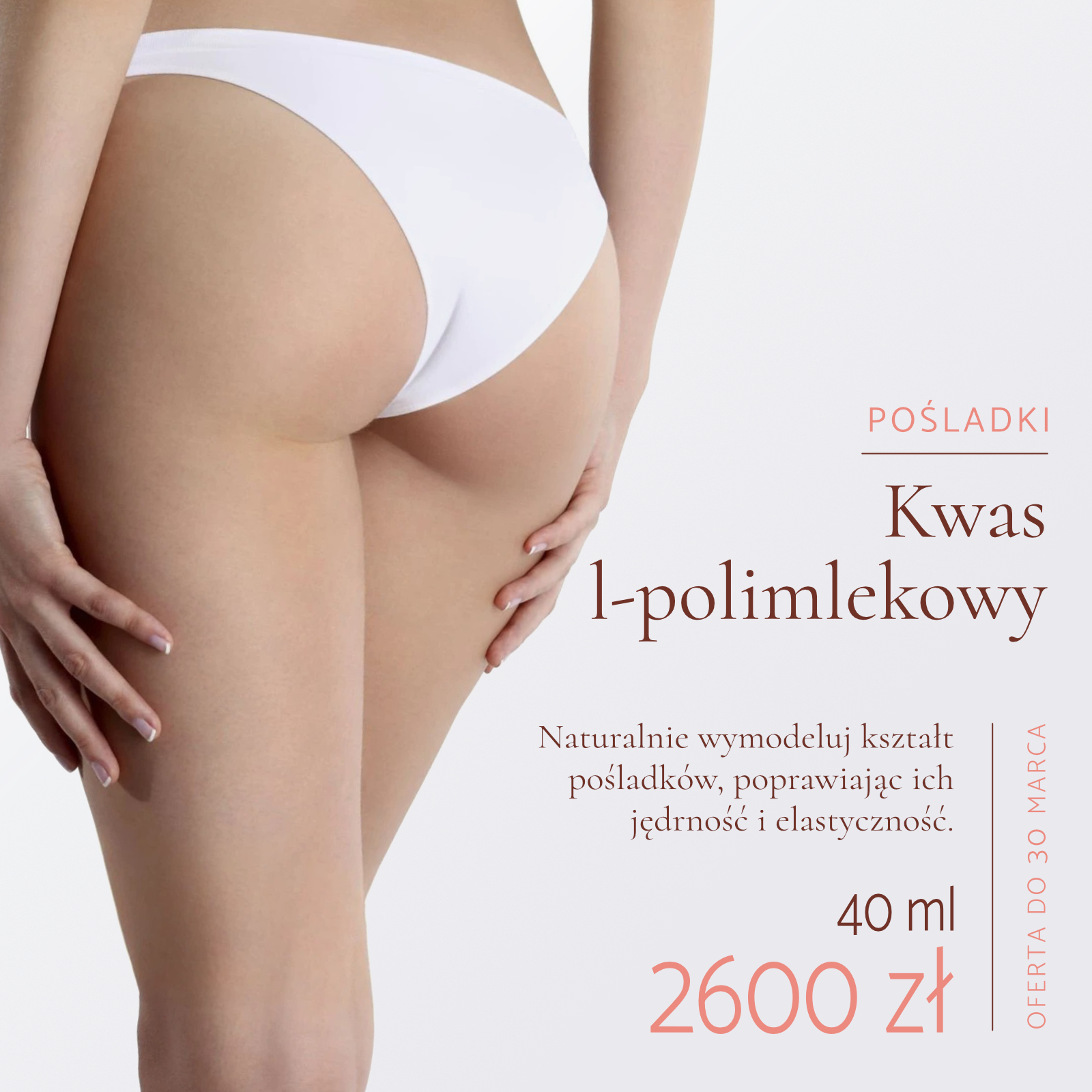 Kwas l-polimlekowy 40ml -pośladki