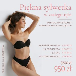 Pakiet 4 zabiegów wyszczuplających