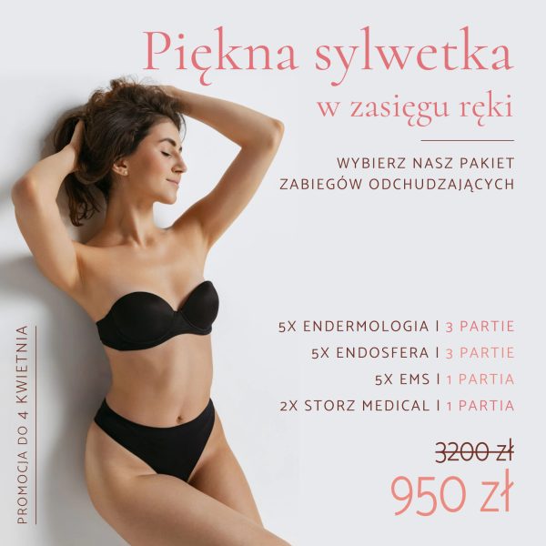 Pakiet 4 zabiegów wyszczuplających
