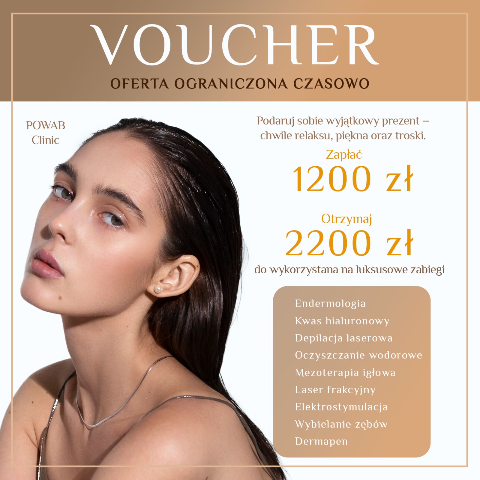 Voucher o wartości 2200 zł